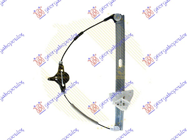 Mazda 2 2007-2014 (de/dh) PODIZAC PREDNJEG PROZORA ELEKTRICNI (BEZ MOTORA) (A KVALITET)