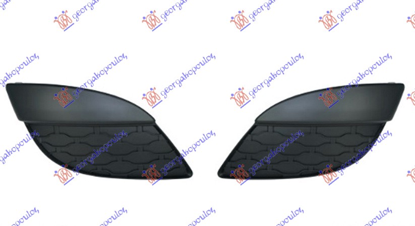 Renault twingo 07-12 RESETKA U BRANIKU BEZ MAGLENKE SET