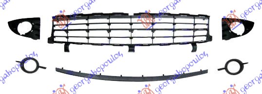 Renault scenic 03-09 RESETKA U BRANIKU SET 06-