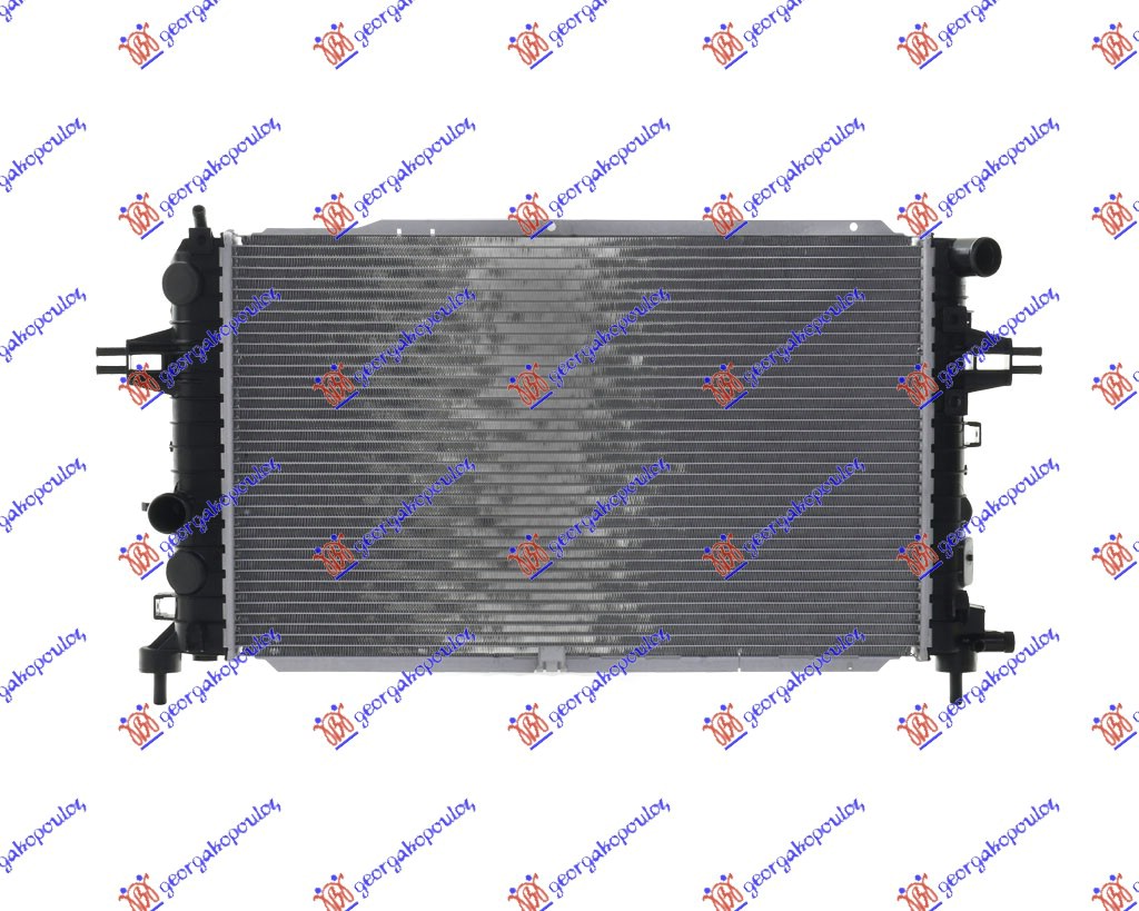Opel zafira 2005-2012 (a05) HLADNJAK MOTORA 2.0 cc 16V TURBO (+/-AC) (60x37) (NRF)