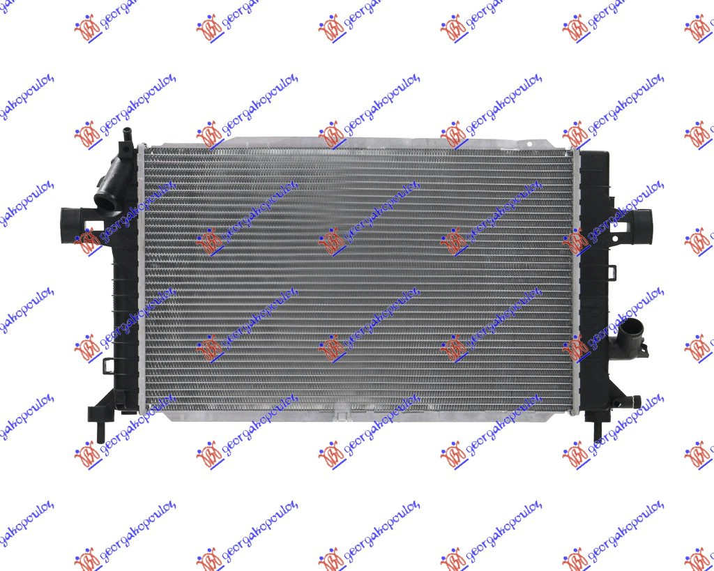 Opel zafira 2005-2012 (a05) HLADNJAK MOTORA 1.3/1.7/1.9 DIZEL - 2.0 BENZIN (MAN/AUTO) (+AC) (600x368) (LEMLJEN SPOJ) (NRF)