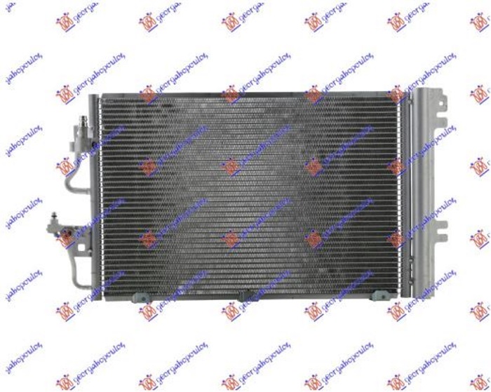 Opel zafira 2005-2012 (a05) HLADNJAK KLIME 1.4/1.6i 16V (540x360x16) (NRF)