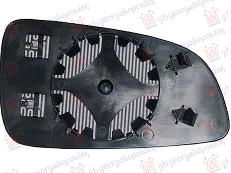 Opel astra h 2004-2010 (a04) STAKLO RETROVIZORA