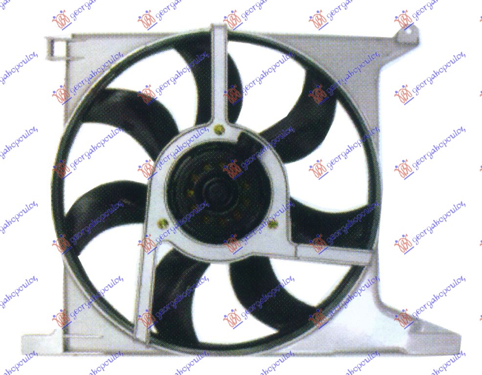 Opel vectra a 89-92 VENTILATOR KOMPLET