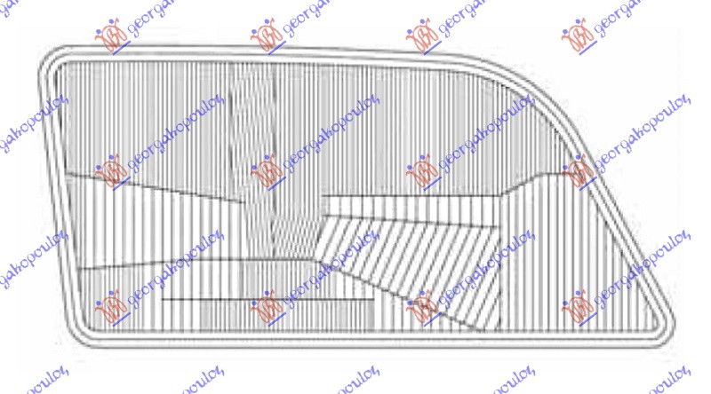 Opel omega a 88-91 STAKLO FARA