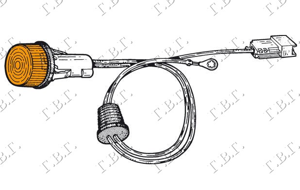 Opel corsa a 1991-1993 (s83) MIGAVAC U KRILU OKRUGLI