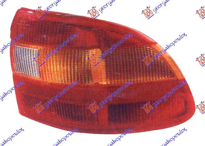 Opel astra f 91-94 STOP LAMPA 4 VRATA -94 SDN