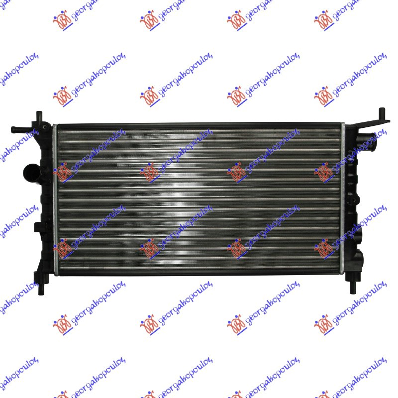 Opel combo 1993-2000 (tf0/tf1) HLADNJAK MOTORA 1.2/1.4 (-AC) (53x28) (DIJAGONALNO) (NRF)