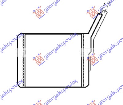 Isuzu p/u d-max 02-07 GREJAC KABINE (M) (160x164x45)