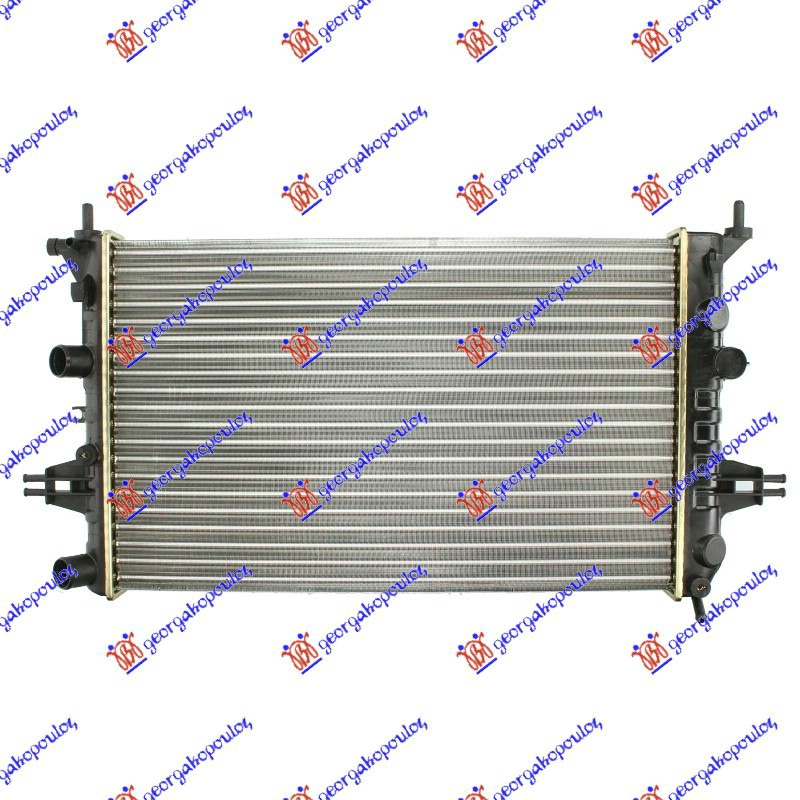 Opel astra g 1998-2004 (t98/f35) HLADNJAK MOTORA 1.2 16V (+AC) (60x37.5x26) (NRF)