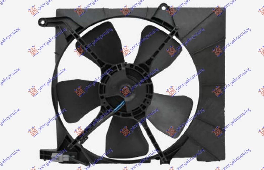 Daewoo - chevrolet kalos sdn-l/b 02-05 VENTILATOR (ZA HLADNJAKE 049506310/320)