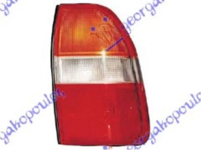 Mitsubishi p/u l200 97-99 STOP LAMPA (TAJLAND)