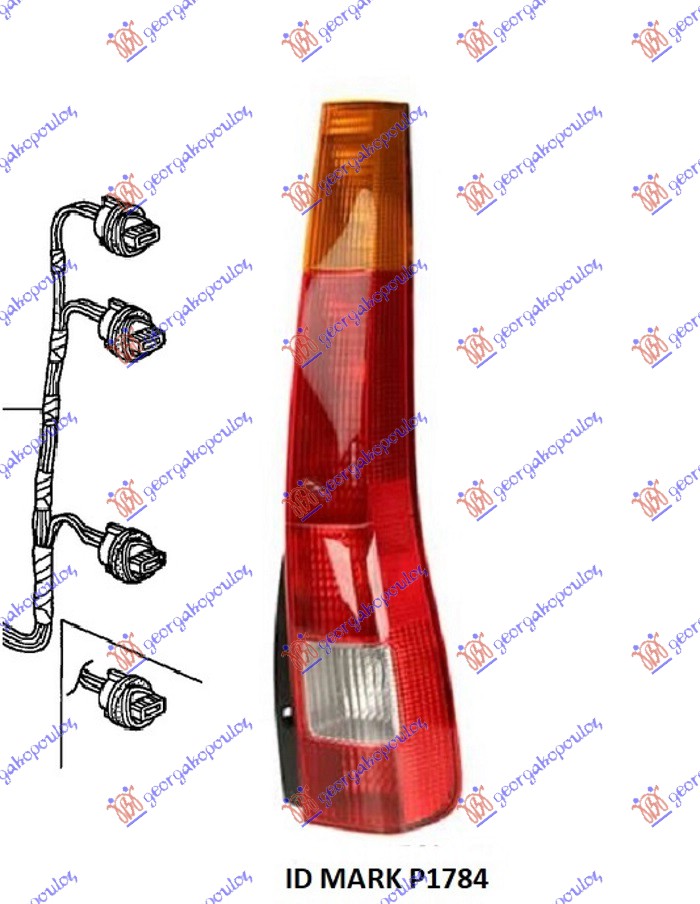 Honda cr-v 02-07 STOP LAMPA -05