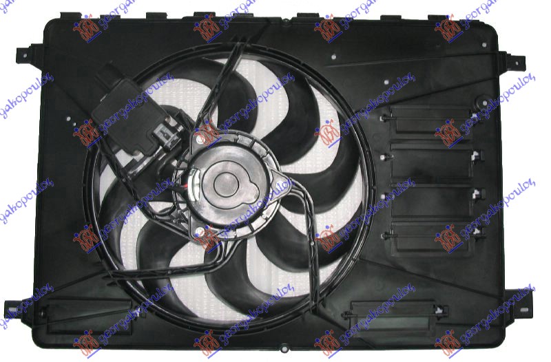 Ford mondeo 07-11 VENTILATOR KOMPLET 1.6-2.0BENZ-1.8-2.0DI