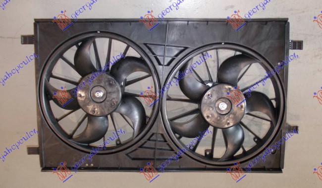 Jeep compass 07-11 VENTILATOR KOMPLET BENZIN-DIZEL DUPLI