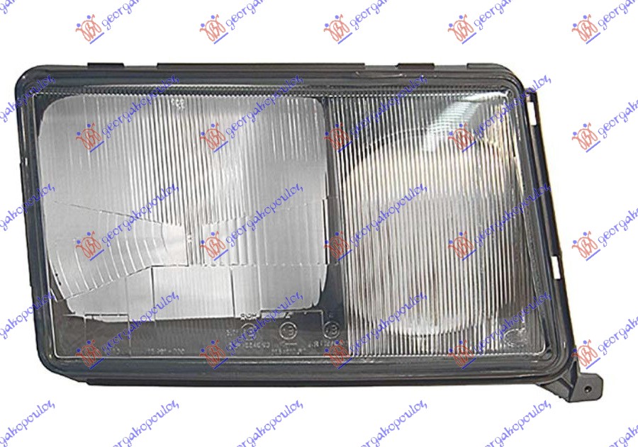 Mercedes e class (w124) 85-92 STAKLO FARA KOMPLETNO