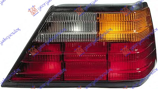 Mercedes e class (w124) 85-92 STAKLO STOP LAMPE CRVENO/ZUTO