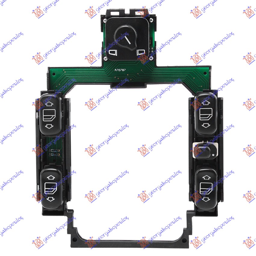 Mercedes c class (w202) 93-99 PREKIDAC CENTRALNI (4 TASTERA) (26 PIN)