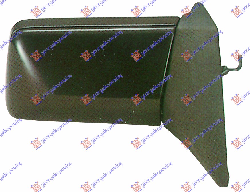 Mercedes e class 1993-1995 (w124) RETROVIZOR MEHANICKI SA RUCICOM (A KVALITET) (KONVEKSNO STAKLO)