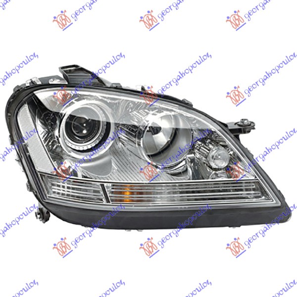 Mercedes ml 2005-2011 (w164) FAR Bi-XENON -2008 (HELLA)