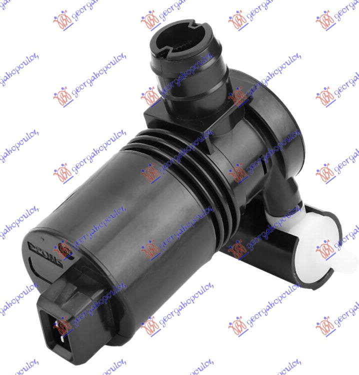 Land rover freelander 07-14 MOTOR POSUDE BRISACA (KOCKASTI PRIKLJUCAK) (2 PUMPE)