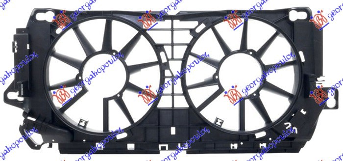 Mercedes sprinter 209-524 (w906) 06-13 NOSAC VENTILATORA(DUPLI)