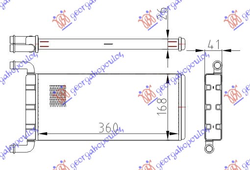 Mercedes sprinter (208/408) 06-13 GREJAC KABINE (B) (+/-AC) (360x170)