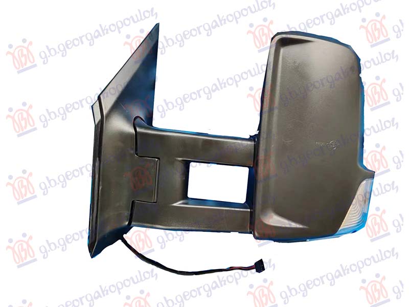 Vw crafter 2006-2017 (2e/2f) RETROVIZOR ELEKTRICNI SA GREJACEM DUGI (MIGAVAC) 2009- (KONVEKSNO STAKLO)