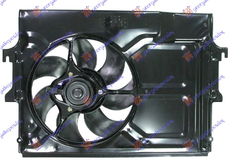 Ford escort 93-95 VENTILATOR KOMPLET (BENZIN) (-AC)