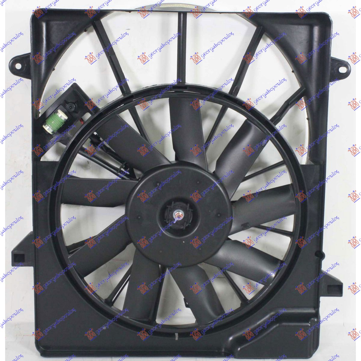 Dodge nitro 07- VENTILATOR KOMPLET 3.7 - 4.0i