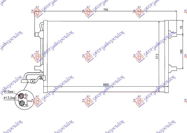 Volvo s40 04-07 HLAD KLIME BEN-DIZ