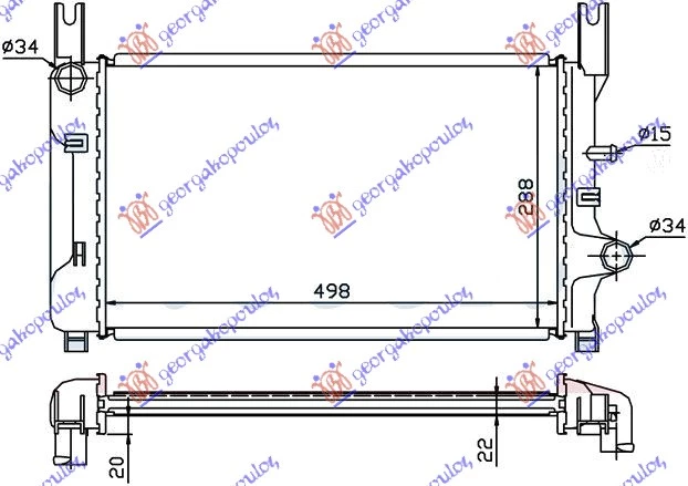 Ford fiesta iii 90-95 HLAD 1.4-1.4CAT-1.6-1.6XR2i-1.8D (50x30)