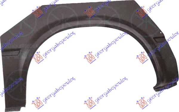 Ford transit 1992-1995 (e) RUB (3570mm)
