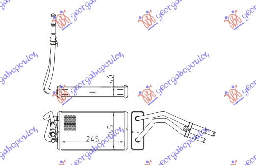 Ford transit 95-00 GREJAC KABINE(B)+/-AC(245x152)