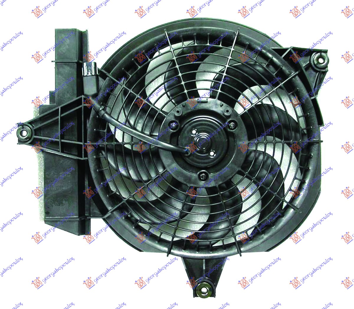 Hyundai santa fe 00-05 VENTILATOR A/C KOMPLET BENZIN-DIZEL