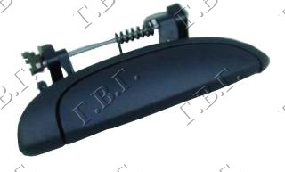 Renault megane sdn 1996-1998 (lm0/lm1) KVAKA PREDNJIH/ZADNJIH VRATA SPOLJASNJA CRNA