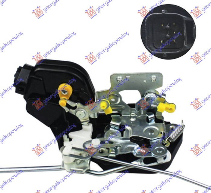 Hyundai elantra 00-04 BRAVA PREDNJIH VRATA ELEKTRICNA (5PIN)