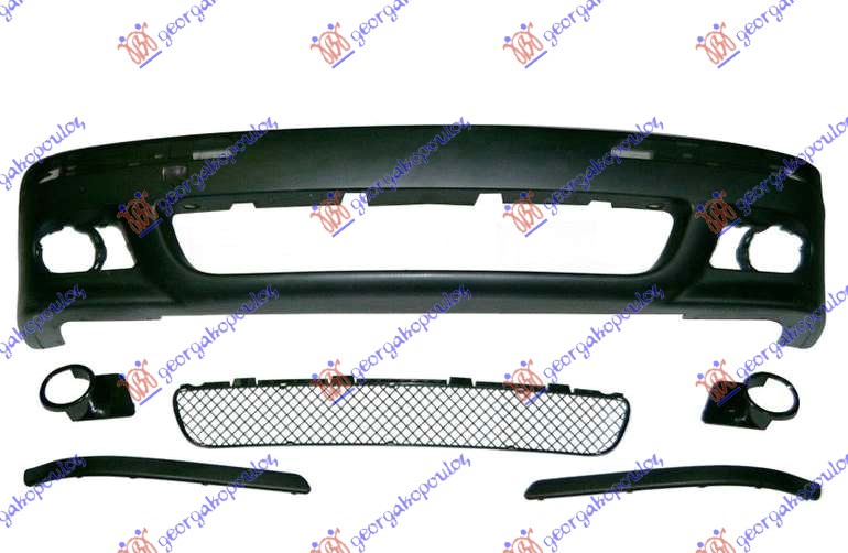 Bmw series 5 (e39) 96-02 PREDNJI BRANIK M5 KOMPLET