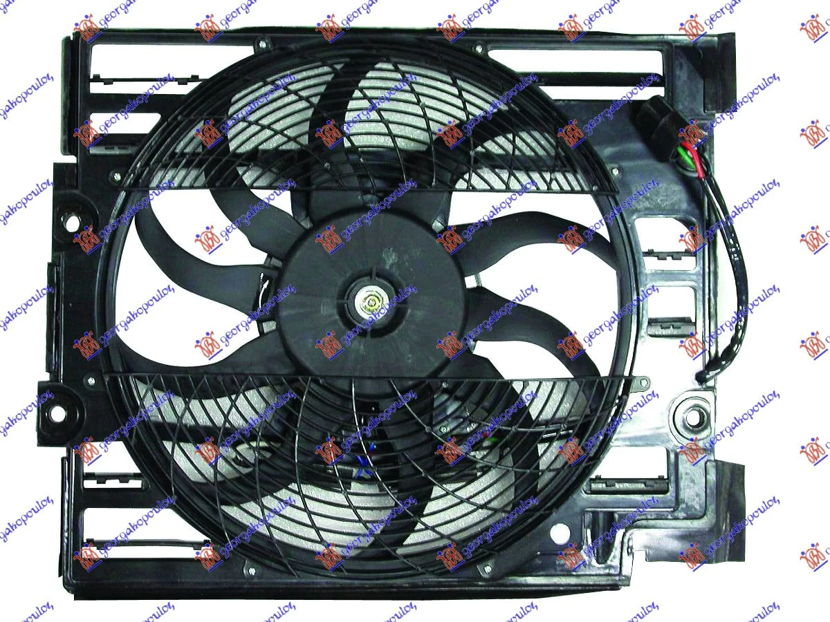 Bmw series 5 (e39) 96-02 VENTILATOR A/C KOMPLET -98(BEN-DIZ)(4PIN