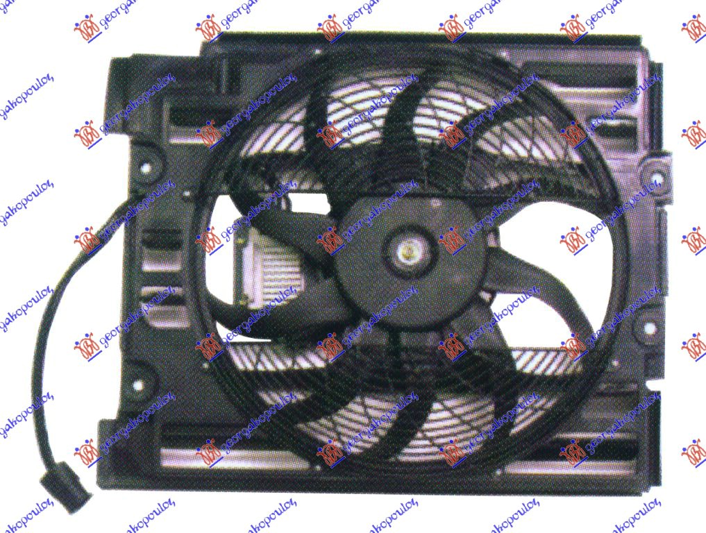 Bmw series 5 (e39) 96-02 VENTILATOR A/C KOMPLET 98-(BEN-DIZ)(3PIN