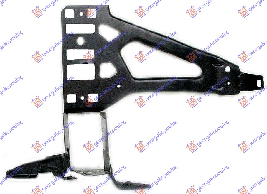 Bmw series 5 (e60/61) 03-10 OKVIR FARA METALNI