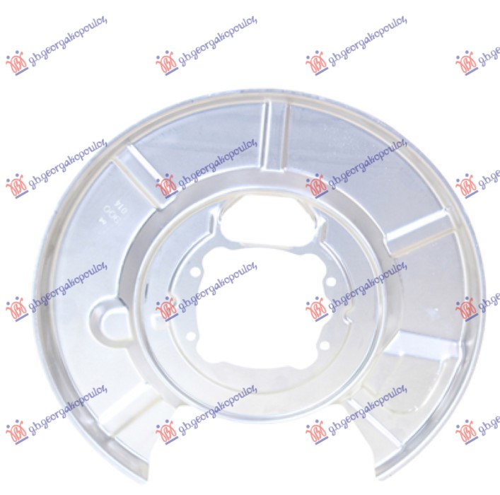 Bmw series 5 2003-2010 (e60/e61) ZASTITA ZADNJEG KOCIONOG DISKA (PRECNIK ZASTITE 370/105mm) (PRECNIK DISKA 320mm)