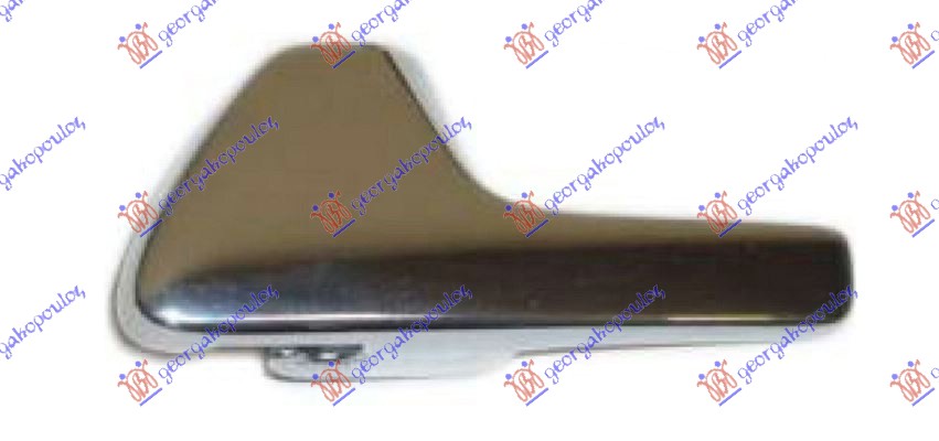 Vw golf iv 1998-2004 (1j1/1j5) KVAKA ZADNJIH VRATA UNUTRASNJA HROM/SIVA