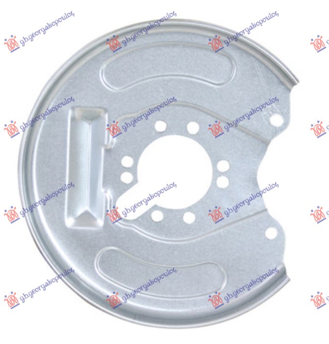 Mitsubishi carisma 1996-2005 (da) ZASTITA PREDNJEG KOCIONOG DISKA (PRECNIK ZASTITE 287/70MM)