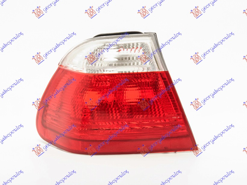 Bmw series 3 (e46) sdn 99-02 STOP LAMPA SPOLJASNJA (BELI MIGAVAC) (DEPO)