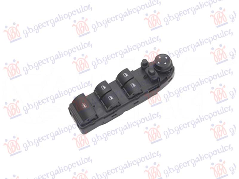 Bmw series 3 coupe/cabrio 2007-2011 (e92/e93) PREKIDAC U PREDNJIM VRATIMA (4 TASTERA) (ELEKTRO-SKLOPIV RETROVIZOR) (18 PIN)