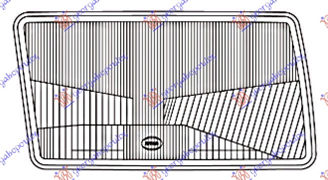 Audi 80 86-91 STAKLO FARA