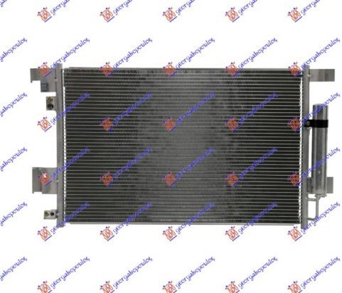 Mitsubishi outlander 2011-2013 (ggw/gfw/zl/zk) HLADNJAK KLIME ZA SVE MODELSE (665x410x16) (NISSENS)