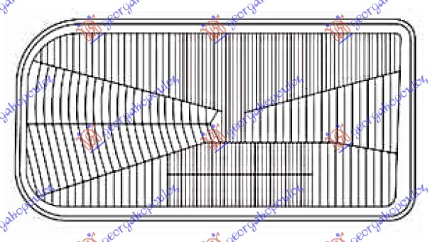 Vw passat 89-93 STAKLO FARA