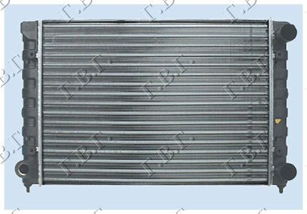 Vw golf i 1977-1983 (17) HLADNJAK MOTORA 1.6 (43x32)